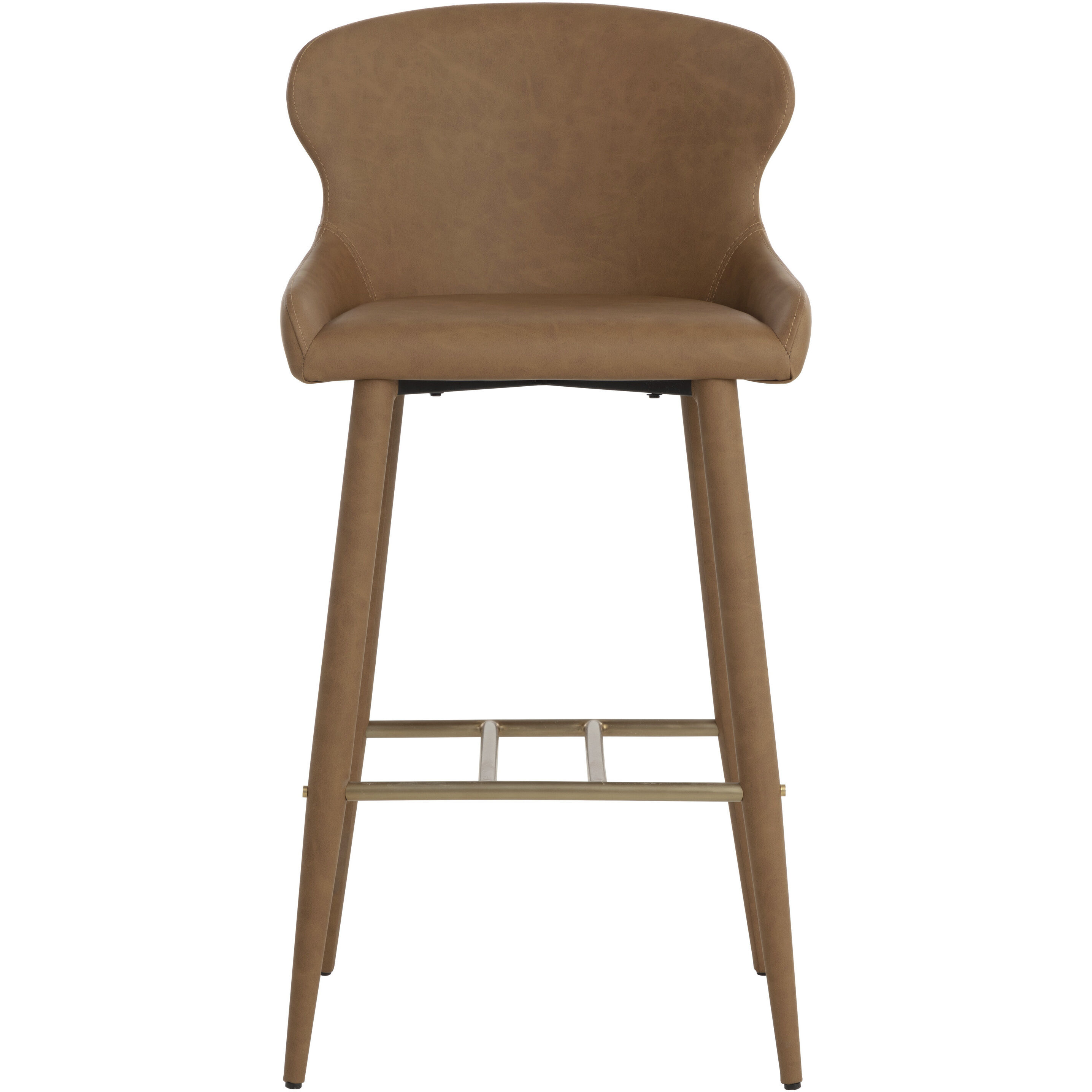 Evora 40.5 inch Milliken Cognac Barstool